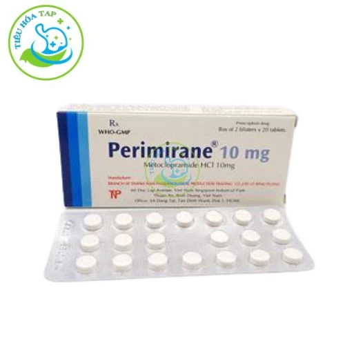 Perimirane 10mg - Hộp 2 vỉ x 20 viên